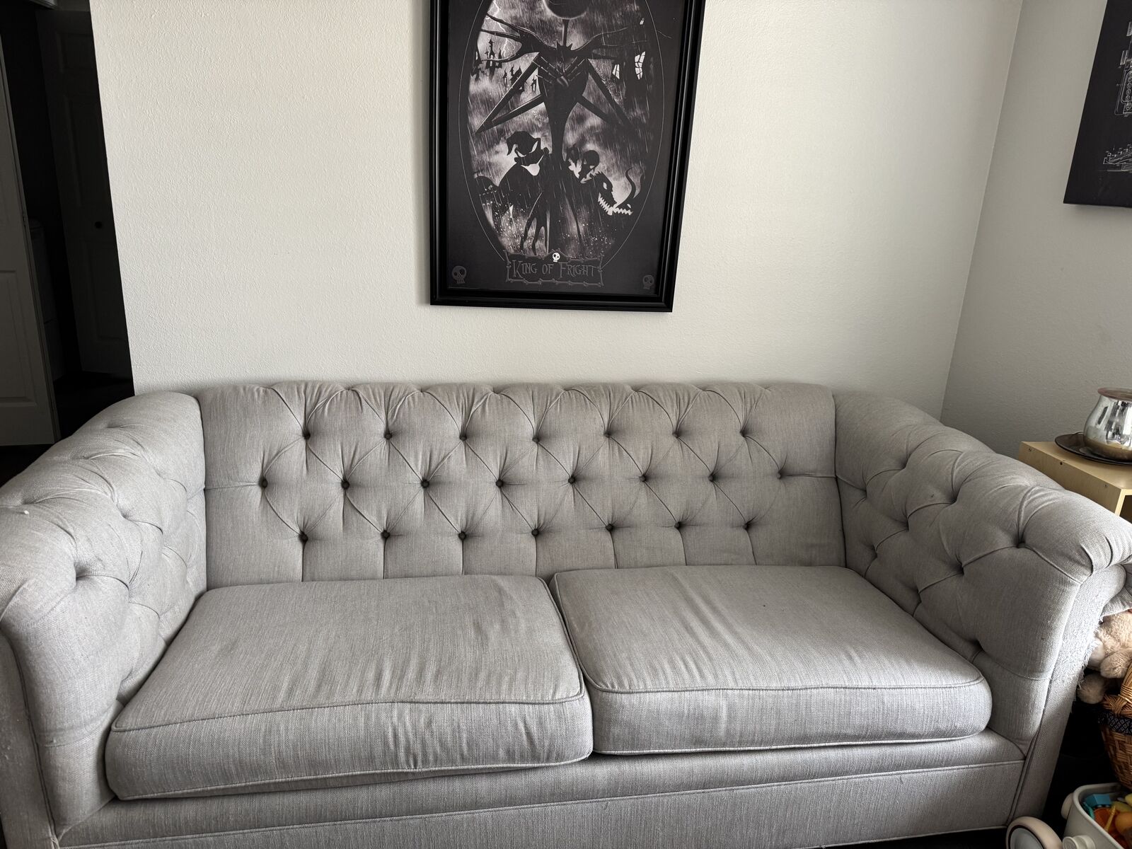 grey couch