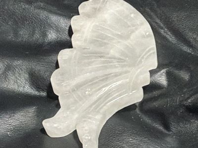 Crystal quartz butterfly wing