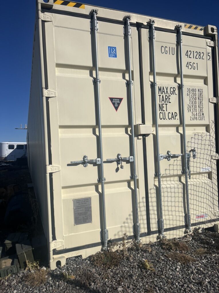 40 Foot Container WIth Man Door