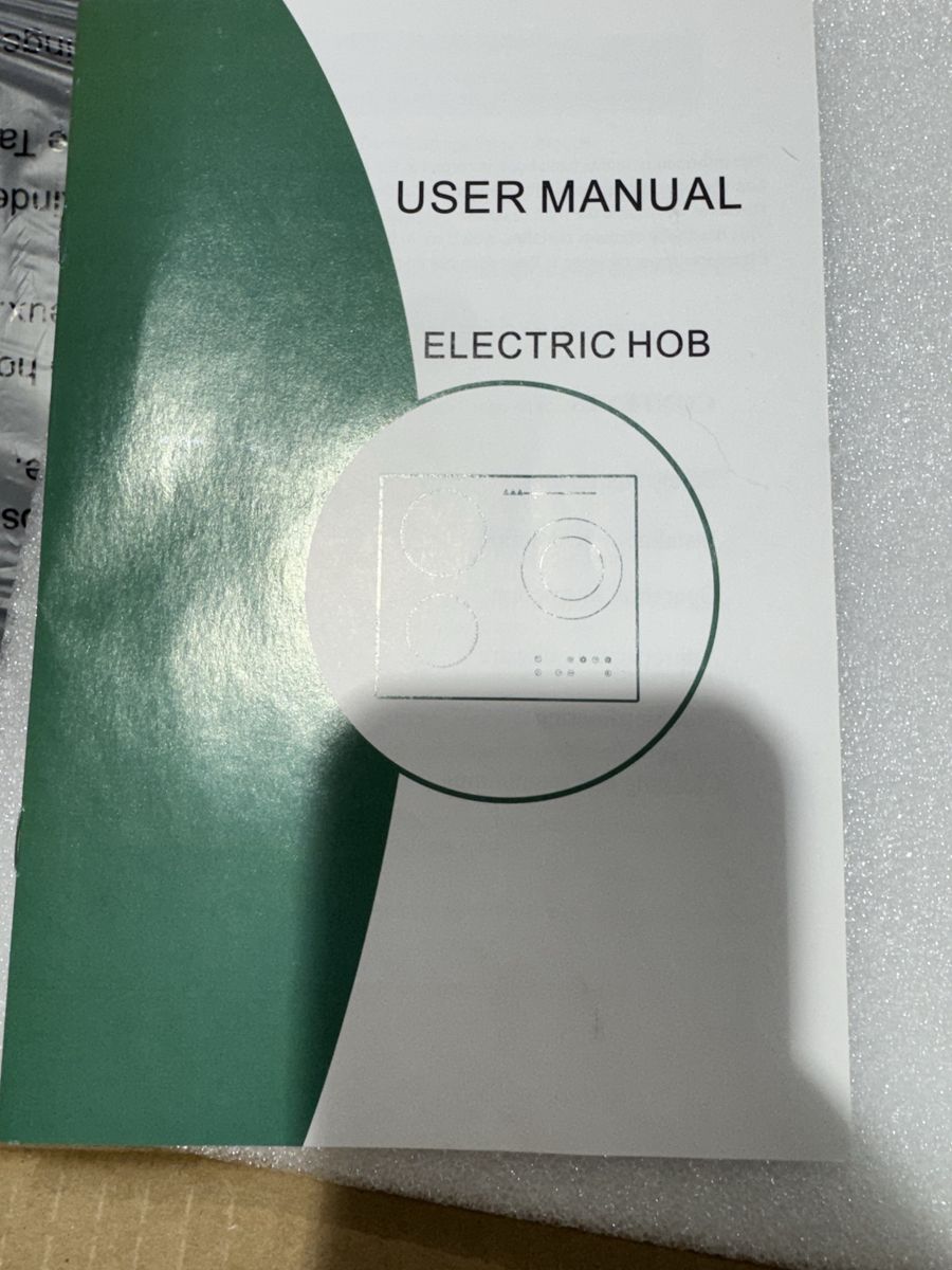 3 burner electric HOB