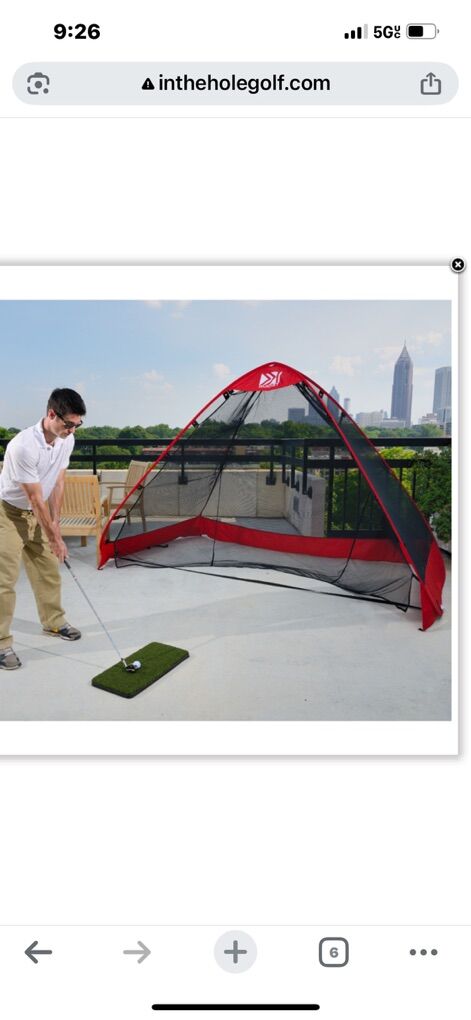 RUKK NET Pop-Up Golf Net