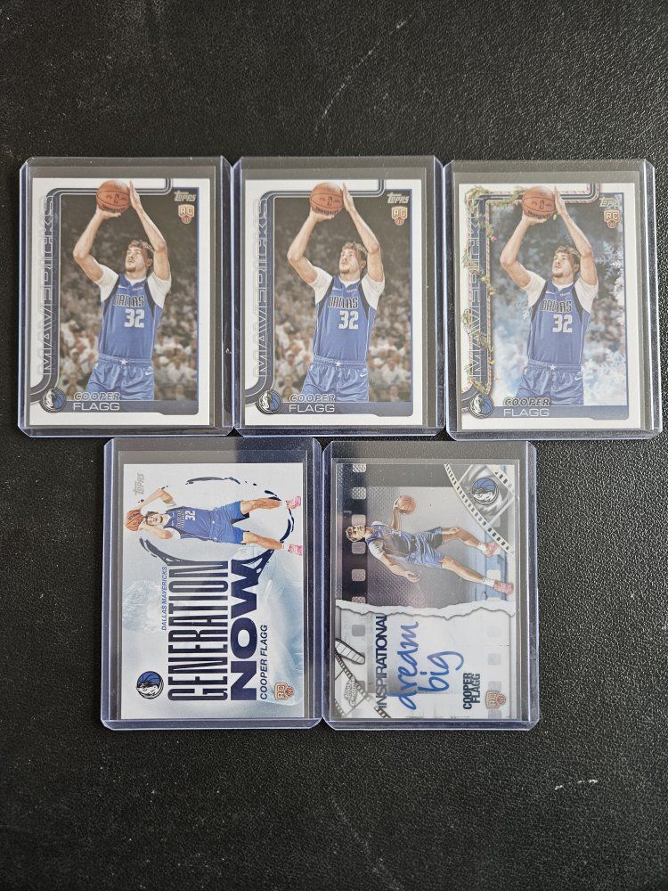 Cooper Flagg Rookie Card Lot