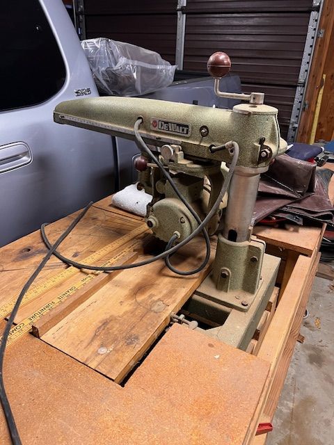 DeWalt MBF Radial Arm Saw – Vintage Workhorse | Estate Sale