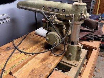 DeWalt MBF Radial Arm Saw – Vintage Workhorse | Estate Sale