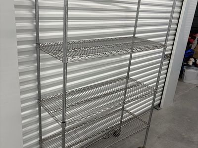 Seville Classics UltraDurable NSF Commercial Wire Shelving Rack on Wheels