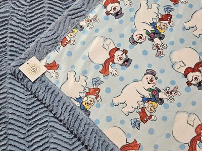 Frosty The Snowman Minky Blanket
