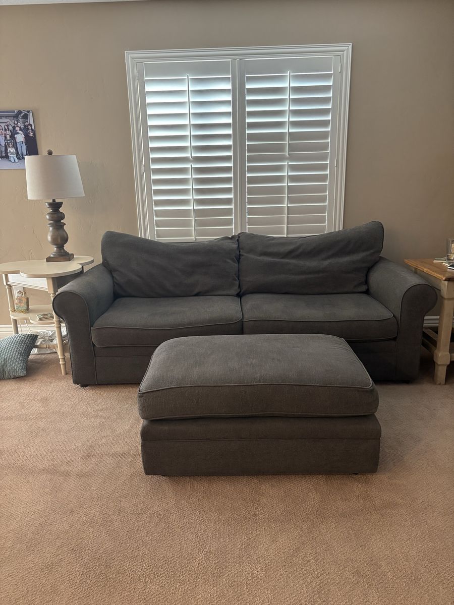 Sofa and ottoman
