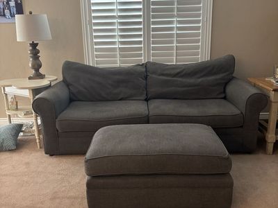 Sofa and ottoman