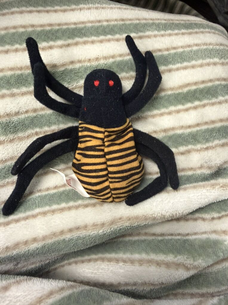 Teeny Beanie Baby Spinner The Spider 1996