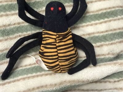 Teeny Beanie Baby Spinner The Spider 1996