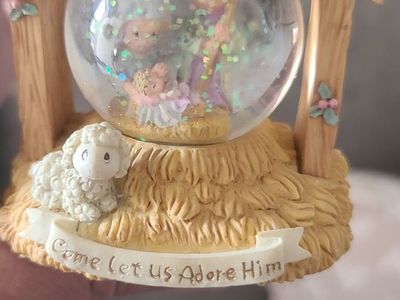 Precious Moments Come Let Us Adore Him ornament
