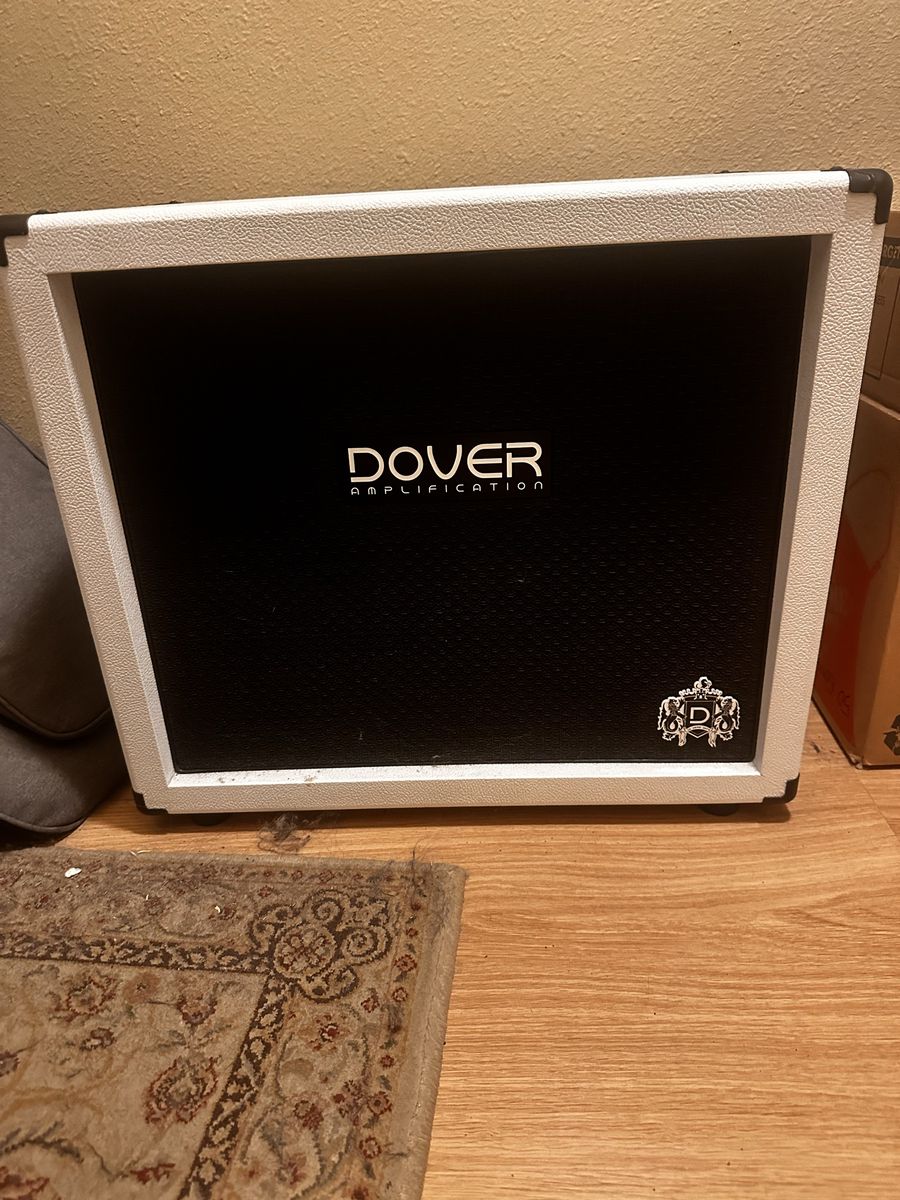 Dover Amplification DA-112 8Ω Guitar Amplifier Cabinet - White