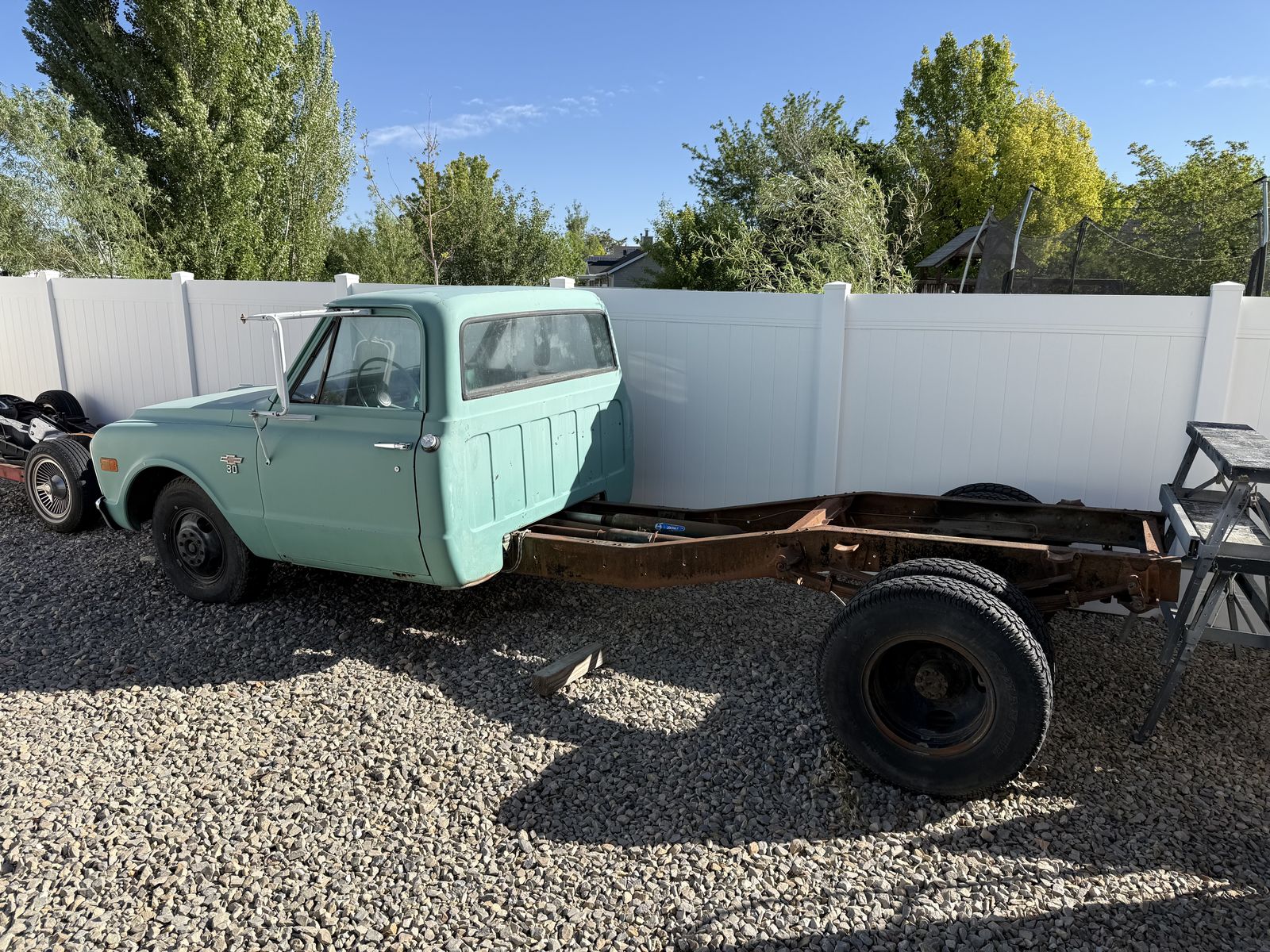 1968 c30 rolling chassis. NO SHEETMETAL