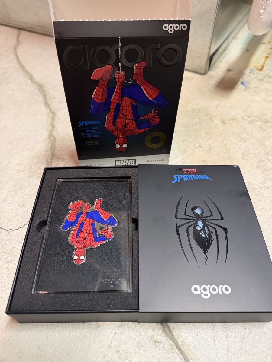 AGORO SPIDER-MAN SILVER