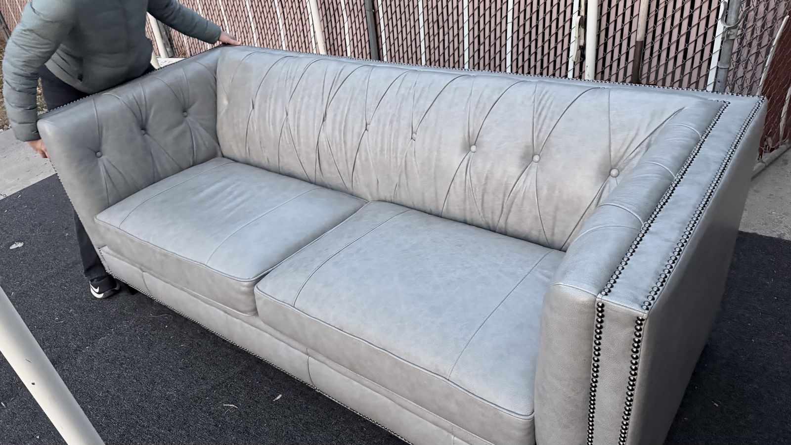 Leather Couch