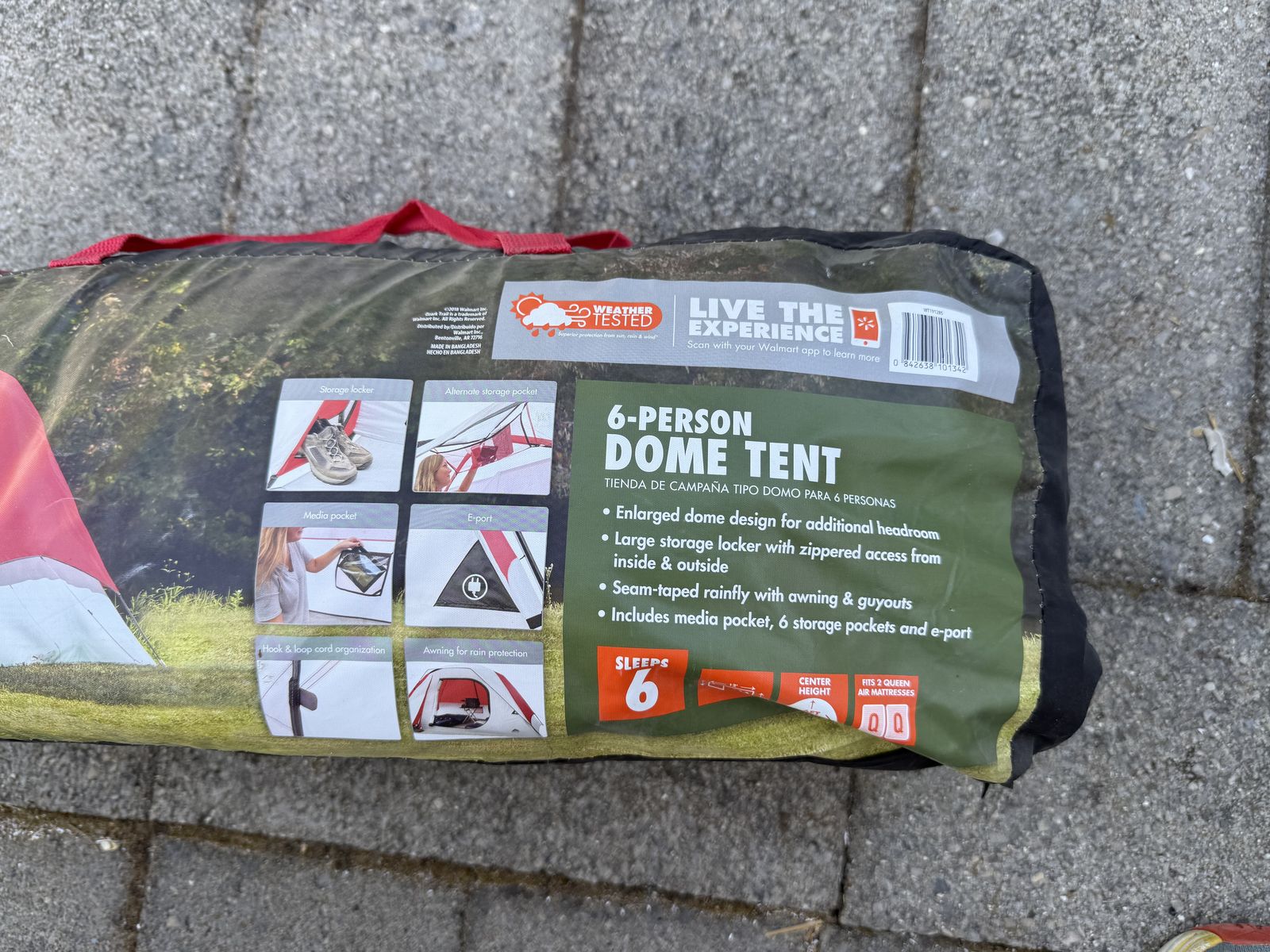 Ozark trail 6 person dome tent