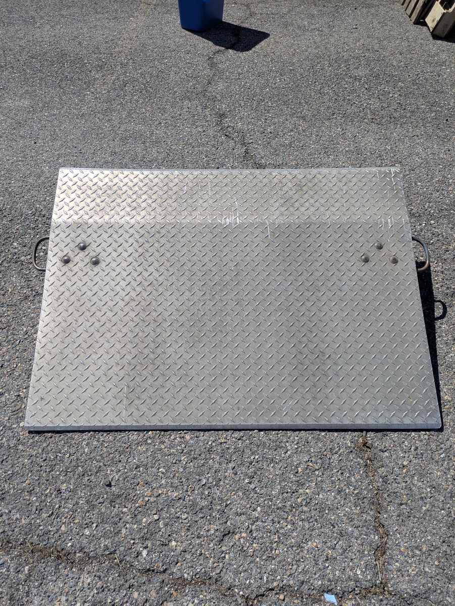 Vestil E-4836 Aluminum Dock Plate