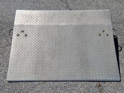 Vestil E-4836 Aluminum Dock Plate