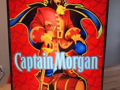 Captain Morgan light up bar sign - Man Cave