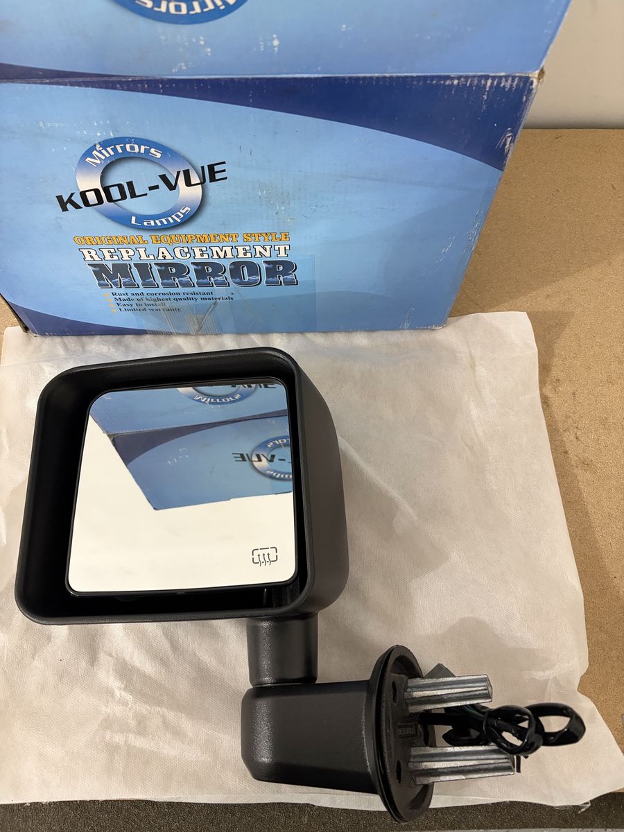 Jeep Wrangler Side View Mirror-New In Box