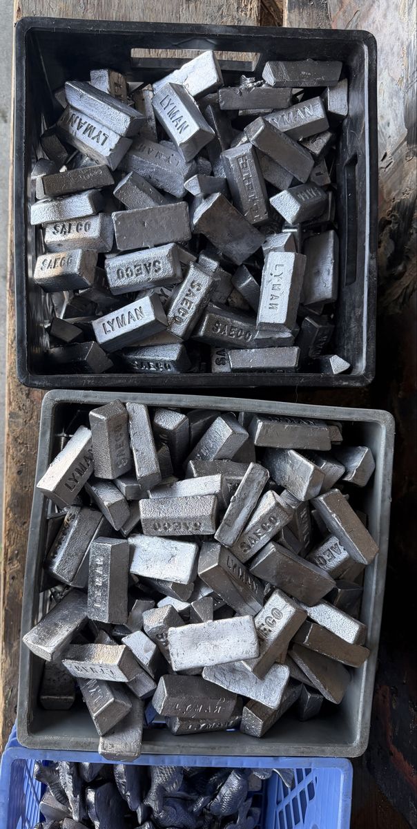 Soft Lead Ingots for Bullet Casting & Jig making