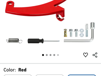 Throttle kit for gocart
