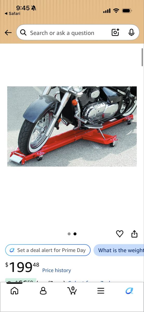 Brand new motor cycle dolly