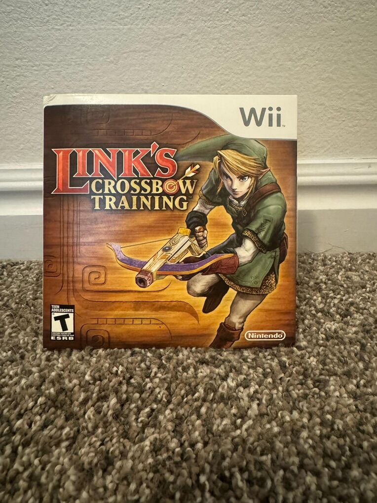 Nintendo Wii Link's Crossbow Training (Like New)