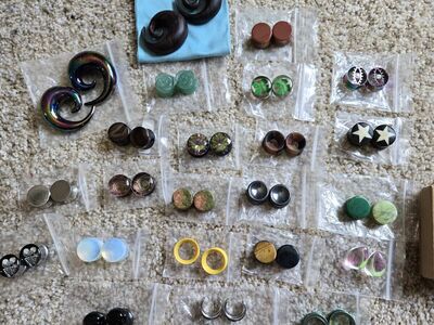 Mass Pack 5/8" Gauges, Plugs, Tunnels