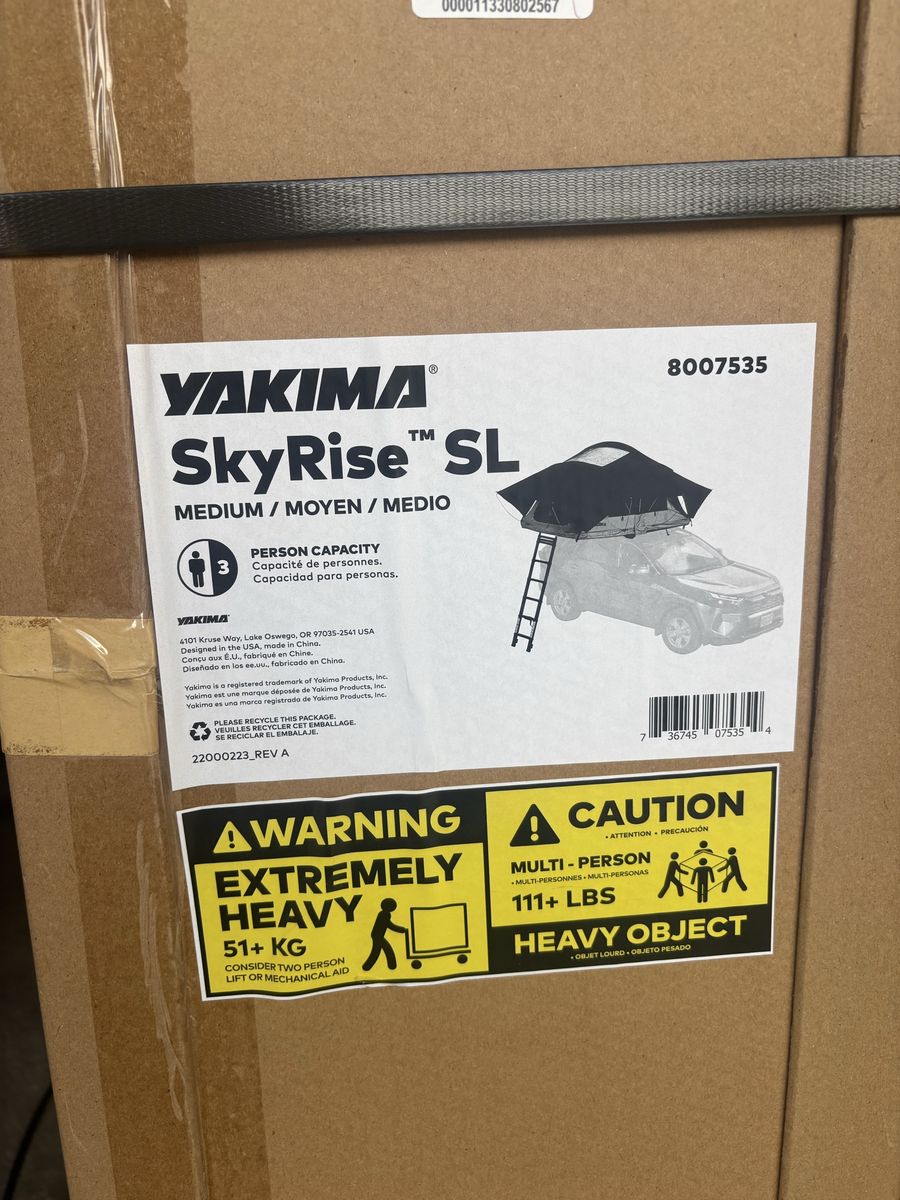 Yakima SkyRise Rooftop Tent