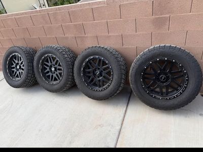 305/55 20” wheels and tires 6X135 bolt pattern Ford