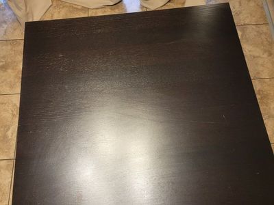 expanding table w/ 6 chairs