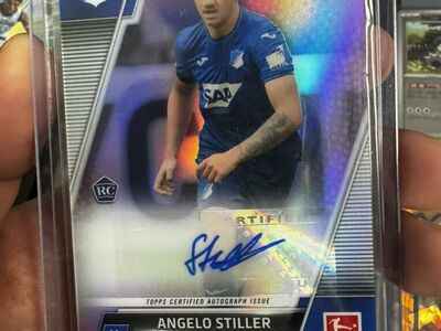 Pink Auto Rookie Angelo Stiller