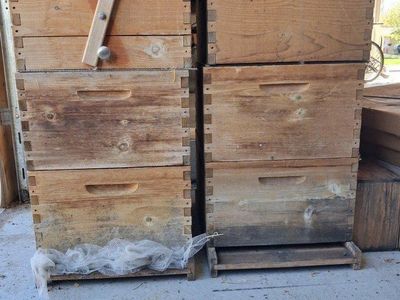 Flow hives and bee boxes