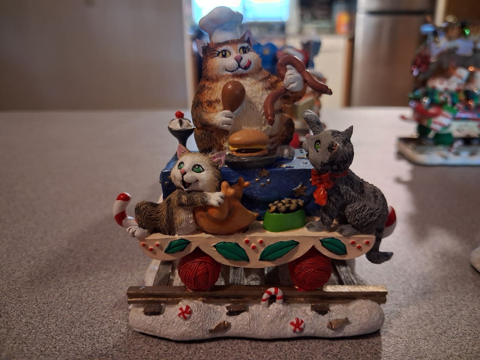 Gary Patterson Christmas Cat Express