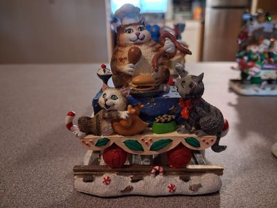 Gary Patterson Christmas Cat Express