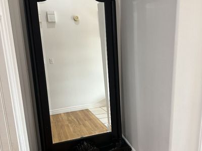 7' Tall Solid Wood Framed Mirror