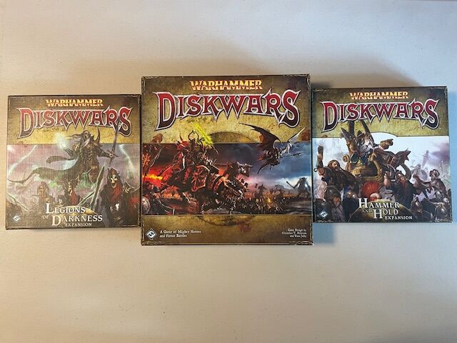 Warhammer Diskwars Core Set + RARE Expansions
