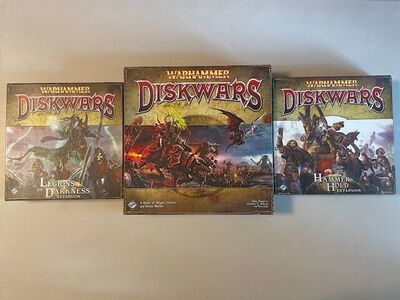 Warhammer Diskwars Core Set + RARE Expansions