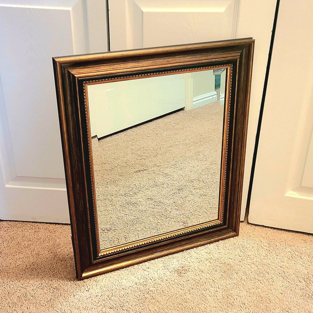 Bronze Beveled Mirror 25.5x21.251