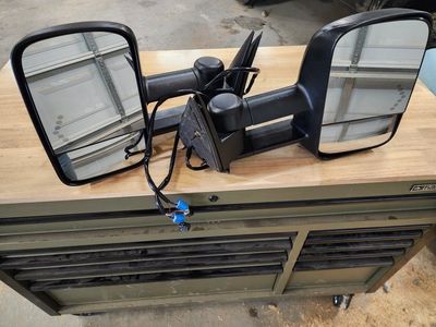 GM Power Heated Extendable Tow Mirrors