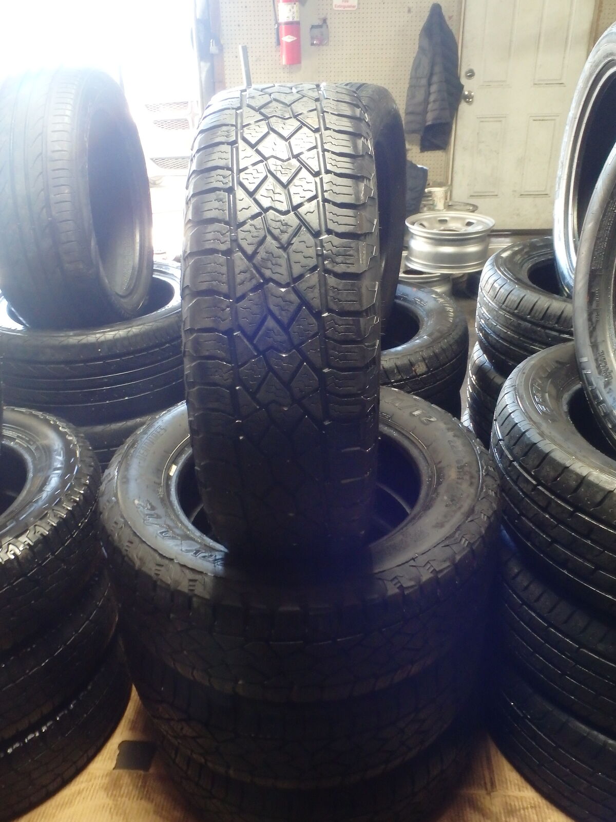 225/65R17 BACK COUNTRY A/T 2 SET OF USED TIRES
