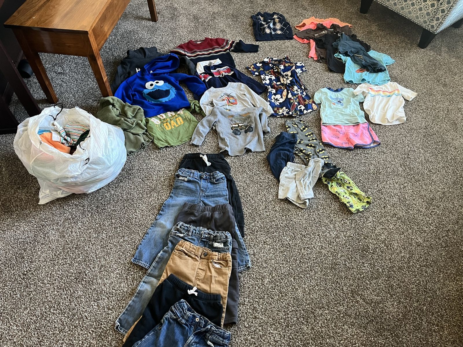 Giant Bag Of Boy 3t Clothes