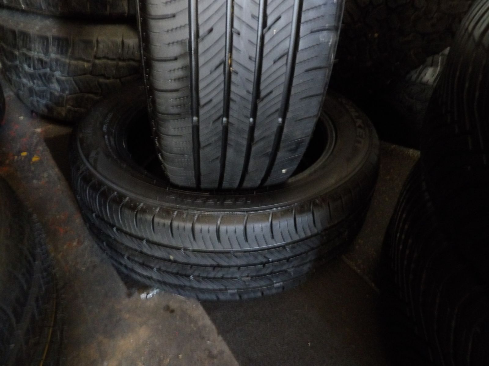 195/55R16 FALKEN SINCERA PAIR OF TWO USED TIRES