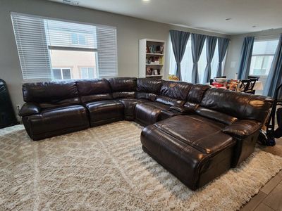 Leather 6-Piece Sectional
