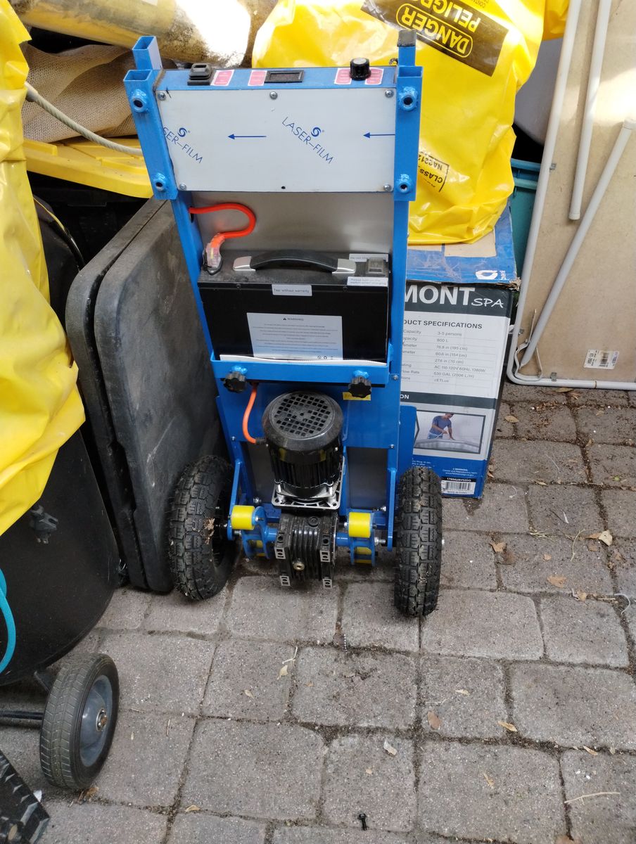 power stair climber no top handle   great for robotics project  or order handle  to compleate