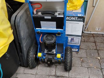 power stair climber no top handle great for robotics project or order handle to compleate
