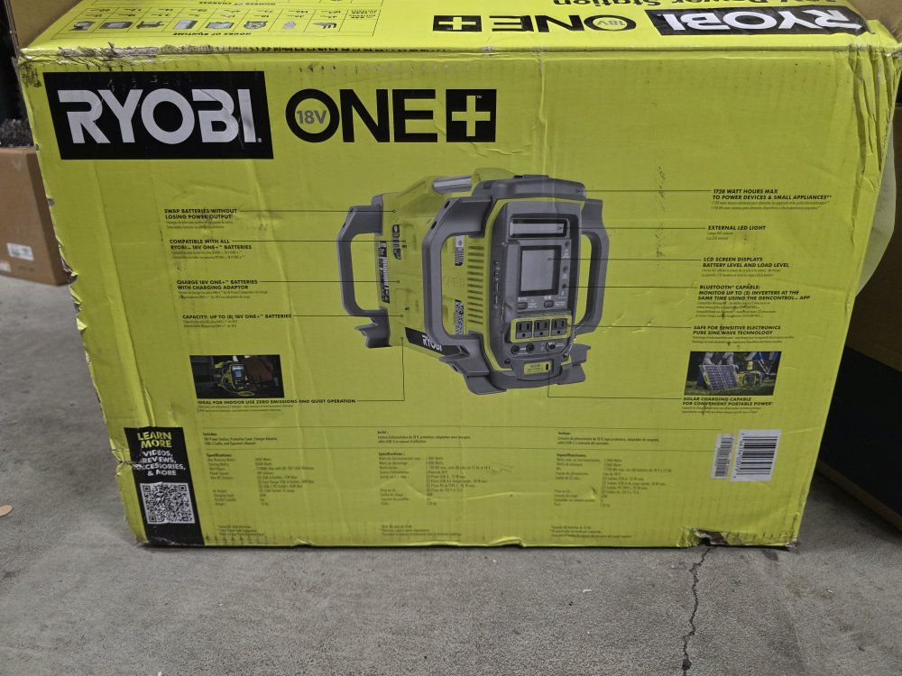 Ryobi 18V Power Station New