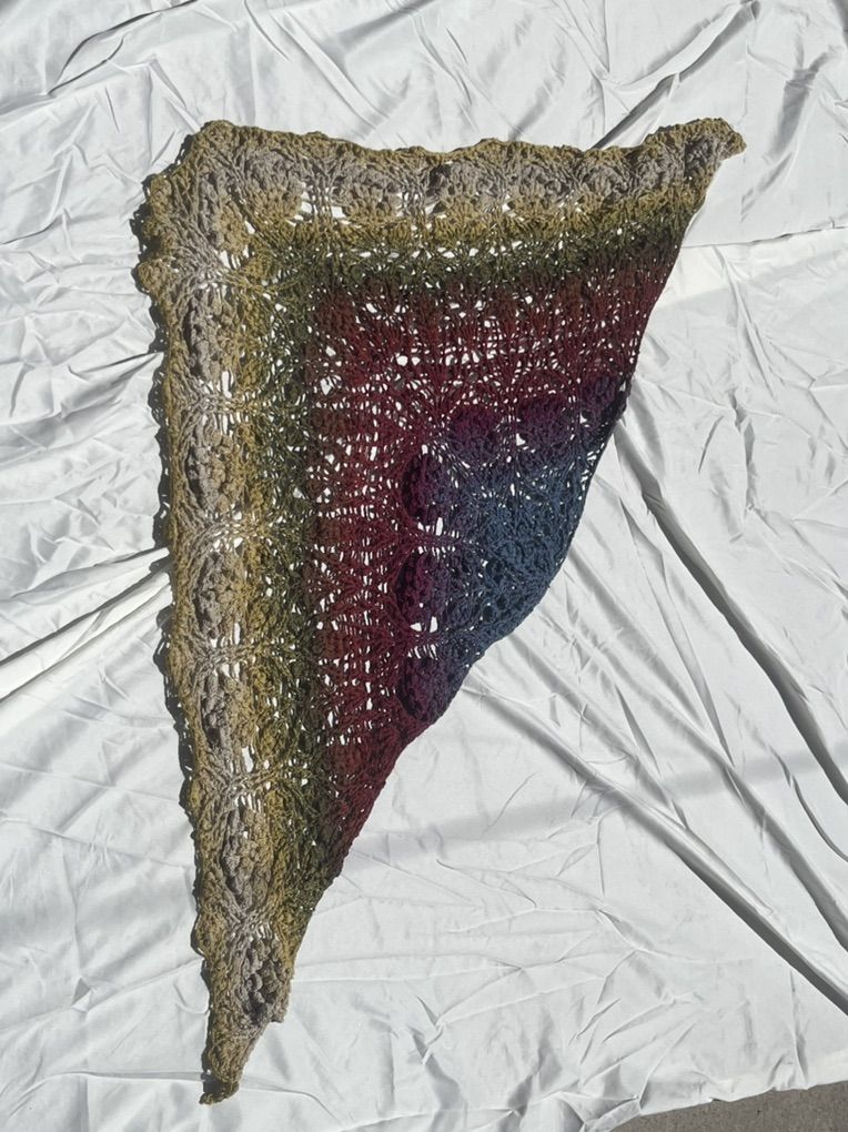 Hand Made Crochet Shawl