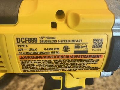 Dewalt 1/2 Impact Gun